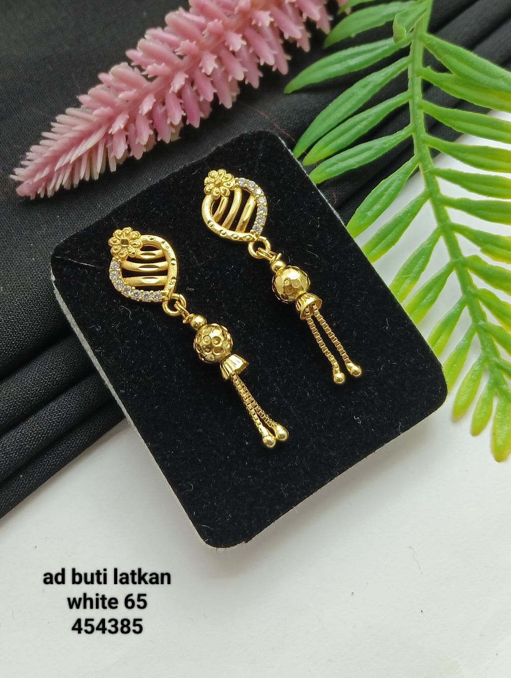 Halo AD Stud Earrings