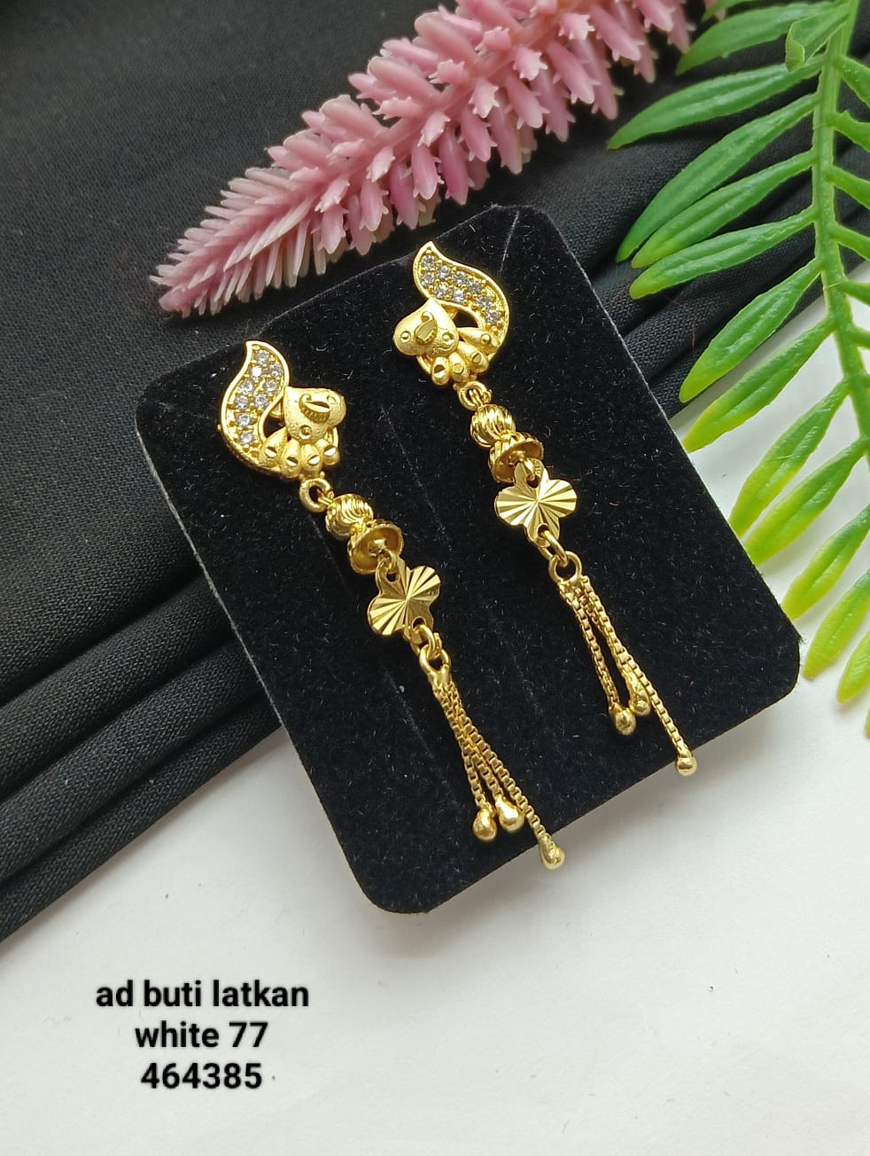 Flora AD Buti Latkan Earrings
