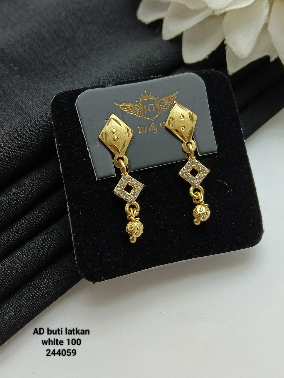 Whisper AD Buti Latkan Earrings